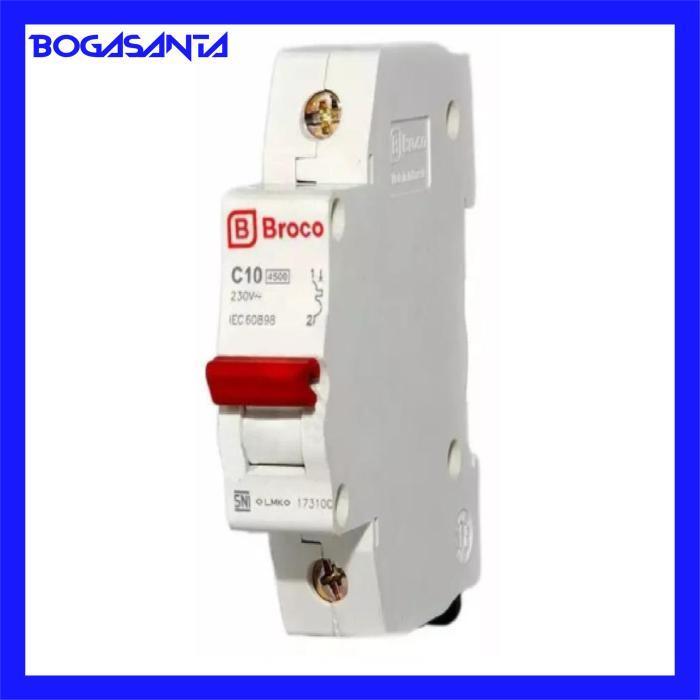 et-98 MCB Broco 1Phase 10A / Broco Mcb 10A Murah