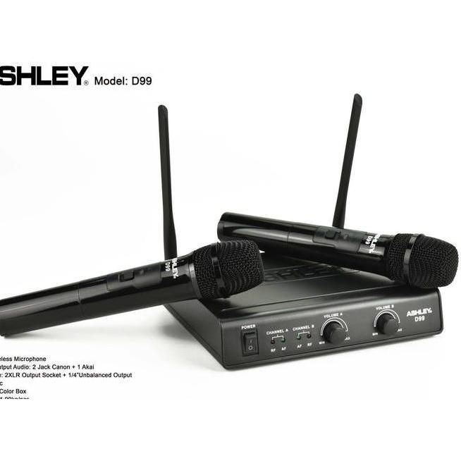 Mic Wireless Ashley D99 D 99