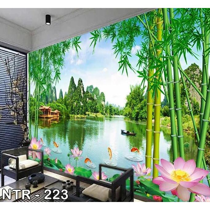 Wallpaper 3D Wallpaper Custom Wallpaper Pemandangan Alam