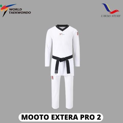 MOOTO EXTERA PRO 2 KYORUGI UNIFORM DOBOK  / DOBOK TAEKWONDO ORIGINAL