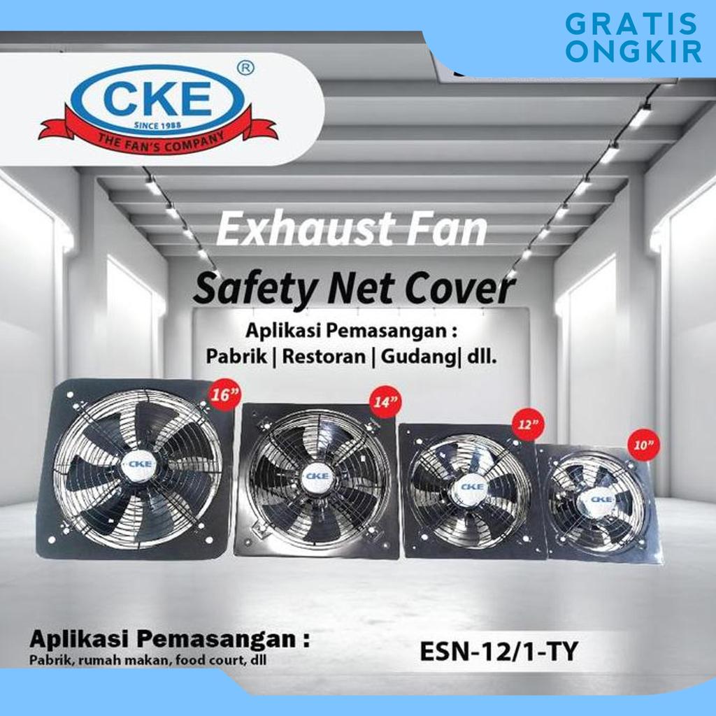 Wall Exhaust Fan 12" Inch Kipas Exhaust Fan Dinding Industrial Baling Besi 12 Inch