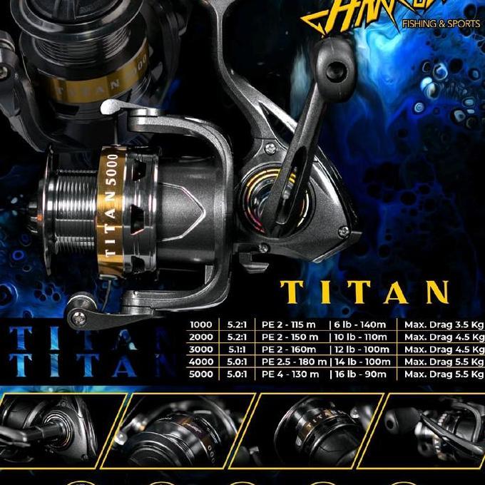 reel one way Harrow Titan 1000