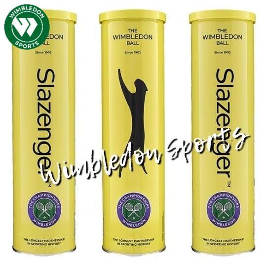 TERBARU - Bola tenis SLAZENGER Wimbledon isi 4 / Slazenger tennis balls