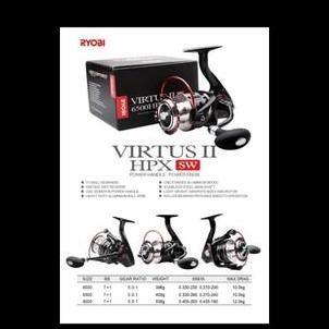 Reel Ryobi Virtus II SW 6000 HP Power Handle