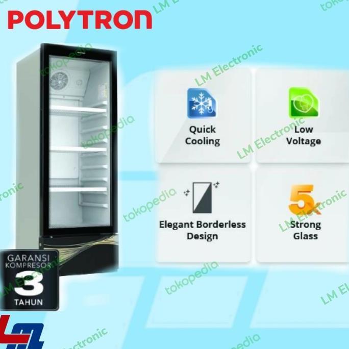 POLYTRON Showcase 180 Liter SCN 187 / SCN187