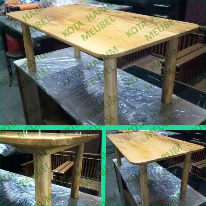 TERLARIS - meja lesehan tulis kerja rak tv kayu ramin osin oshin ceper bandung