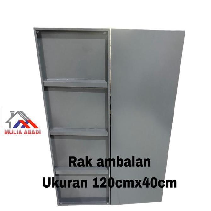 TERMURAH - Rak Ambalan Besi 120cmx40cm TEBAL