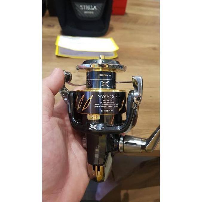 DISCON PROMO BESAR BESARAN Reel Pancing SHIMANO Stella SW 6000 HG Original Reel Laut SW anti