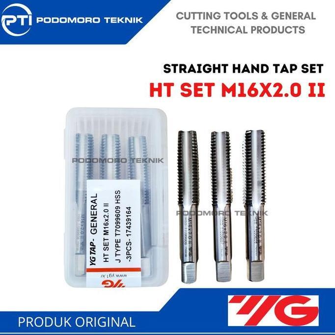 HAND TAP M16 x 2.0 HAND TAP M16x2.0 HAND TAP M16*2.0 MERK YG1