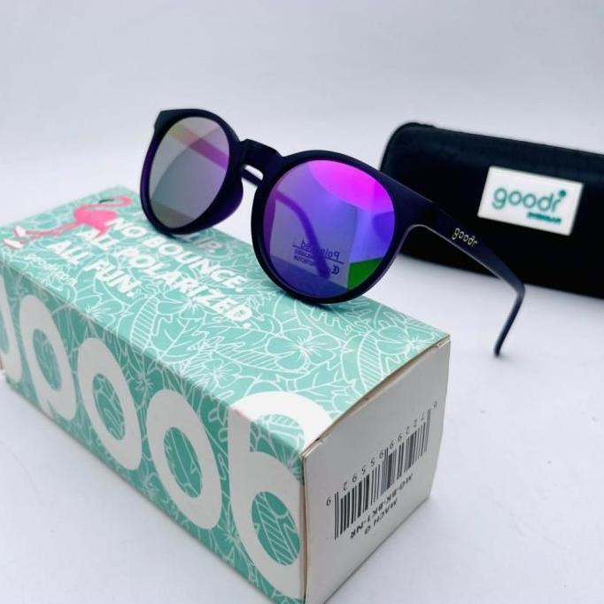 Goodr Kacamata Olahraga GS series - They Out Of Black Kacamata Running