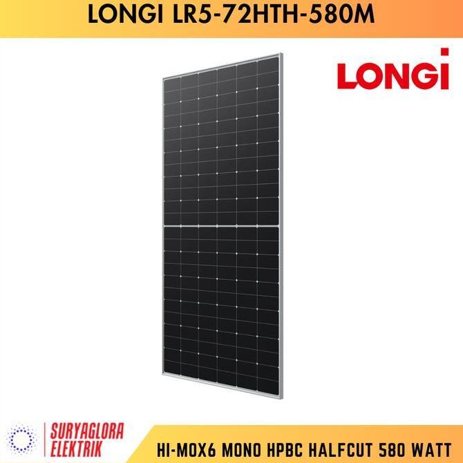 LONGi 555Wp Mono PERC Halfcut Solar Module / Panel Surya 555 Wp