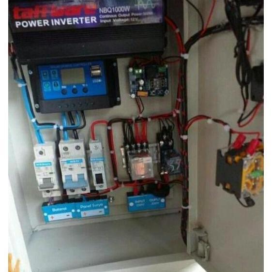 HARGA PROMO Terbaru Paket Lengkap Panel Plts 1000Watt Panel Surya Solar Cell Inverter Scc Ats Promo