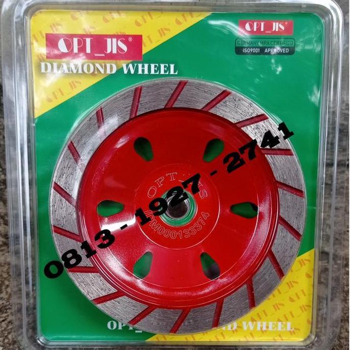 diamond wheel 4" OPT turbo cup-batu gerinda mangkok Gerinda