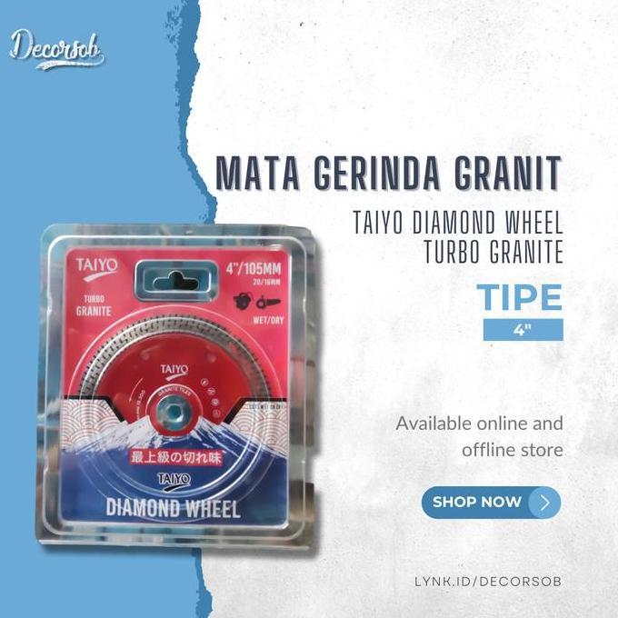 Mata Gerinda Granit Taiyo Turbo Granite