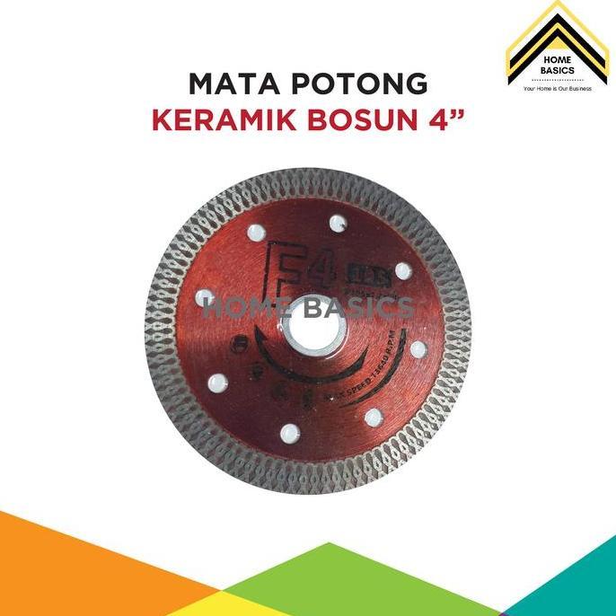 Mata Gerinda Potong Keramik Granit Turbo Bosun 4" / Diamond Disc
