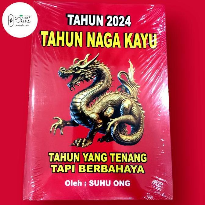 Buku Jap Ji Shio Naga Kayu 2024 Karya Suhu Ong|Buku Ramalan|Buku Shio Kualitas Terbaik Harga Termura