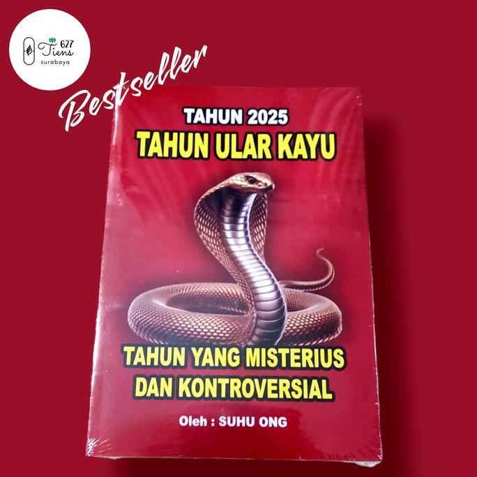Buku Cap Ji Shio Ular Kayu 2025 Karya Suhu Ong|Buku Ramalan|Buku Shio Kualitas Terbaik Harga Termura