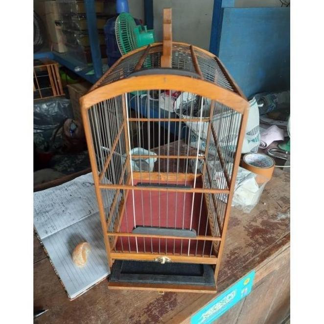 SANGKAR REPLIKA BNR MATANG UKURAN NOMOR 5 DAN 6 UNTUK BURUNG PLECI KONIN SOGON MATANG MATENG FINISHI