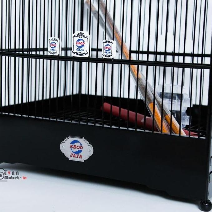 Sangkar Kandang Burung Kotak No 1 2 3 Ebod Jaya Original Asli