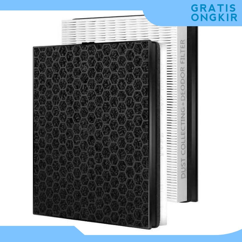 Replacement Filter Hepa + Carbon For Air Purifier Samsung Ax34