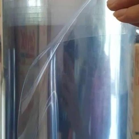 Pvc Mika Kaku Tebal 05Mm Roll Mika Rid Mika Souvenir Bening