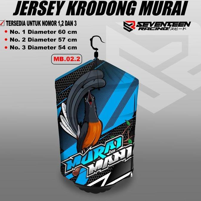 Krodong Sangkar Murai Krodong sangkar bulat Premium Full Printing dan stiker sangkar murai