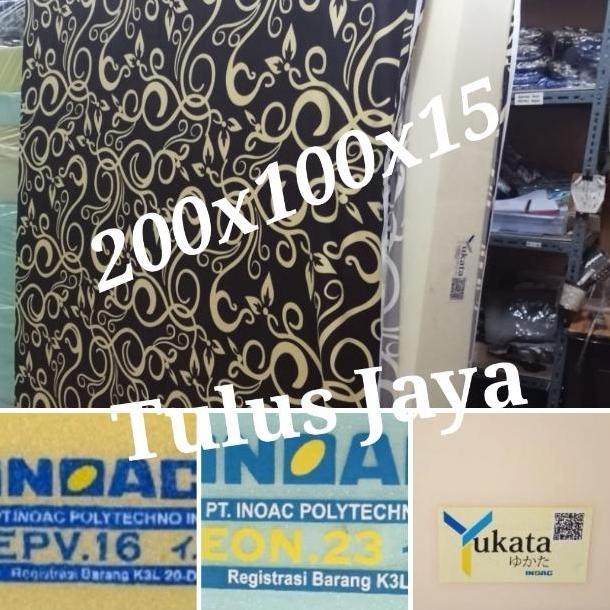 TERBARU - 200x100x15 Topper/Kasur Busa INOAC YUKATA