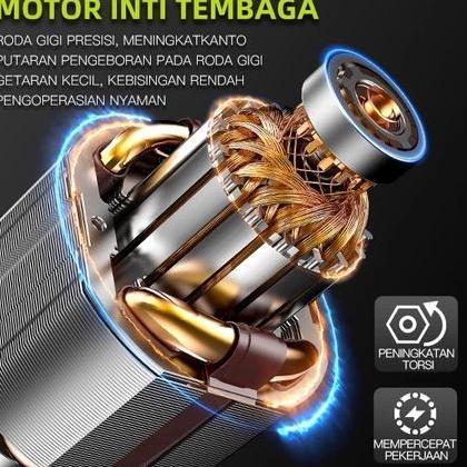 ZPER Mesin Bor 400 Watt Otomatis Mata Bor Stop dengan Kecepatan Lambat dan Cepat ZP018