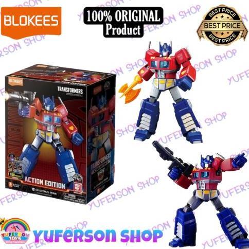 BLOKEES Mini Figures Transformers 71156 Action Edition G1 Optimus Prime