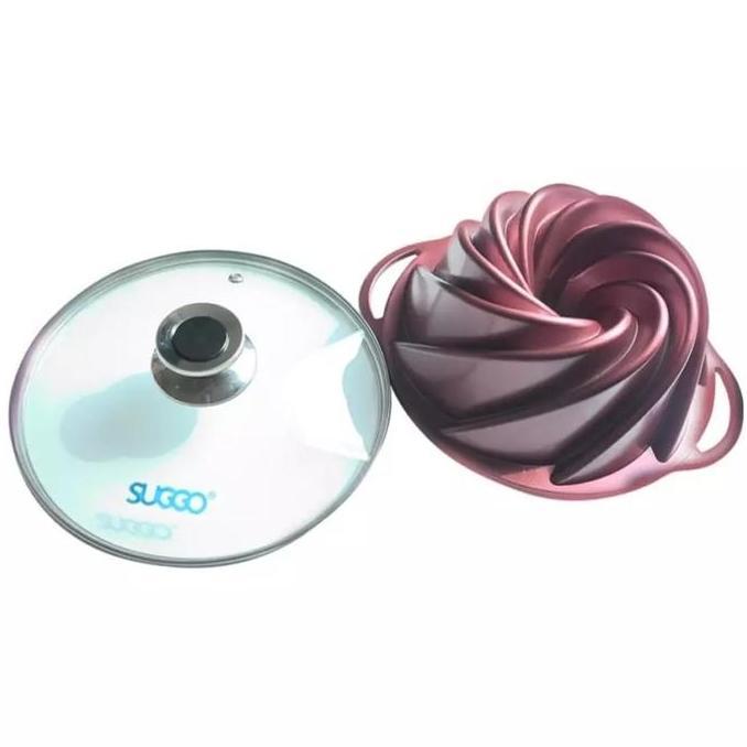 Cetakan kue tulban multipan suggo twister dan diamond anti lengket 24cm