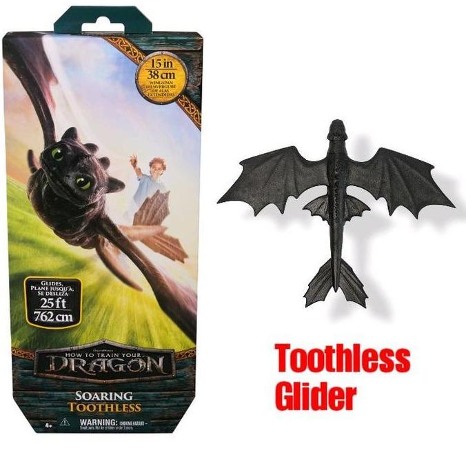 Dreamworks Dragons, How to Train Your Dragon 2, Soaring Toothless Dragon Glider with 15/38 cm Wingsp