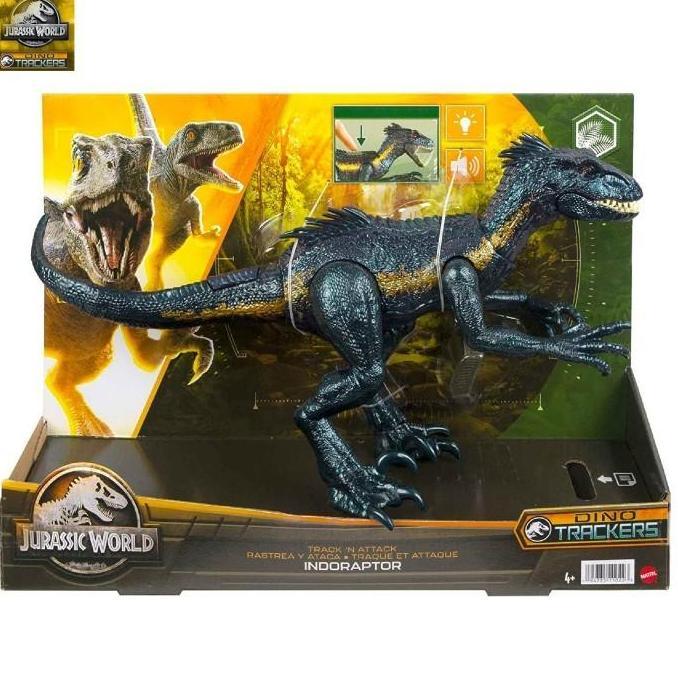 Jurassic World Dino Trackers Track N Attack Indoraptor Figure