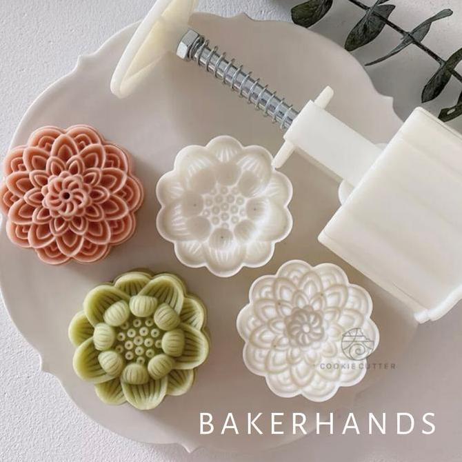 Cetakan mooncake 150gr/cetakan kue bulan 150gr