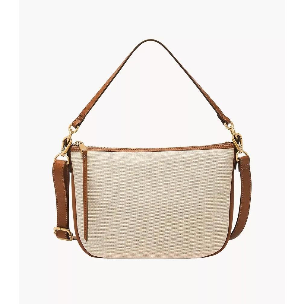 Fossil Skylar Canvas Natural Tas Selempang Wanita SHB3187-101