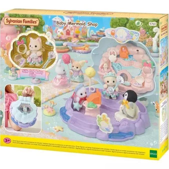 Mainan Boneka Sylvanian Families Baby Mermaid Shop