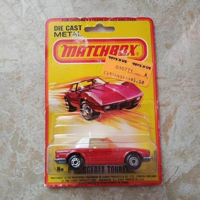 Matchbox Mercedes 350 SL Lesney Made In England Antik 1980 VHTF Murmer