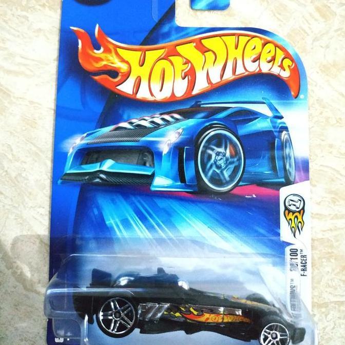 Hotwheels F-Racer 2004 First Edition Black Collectible Rare