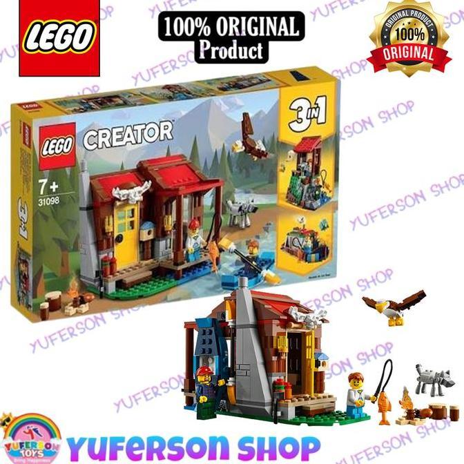 Lego Creator Outback Cabin Lego Creator 31098 3in1