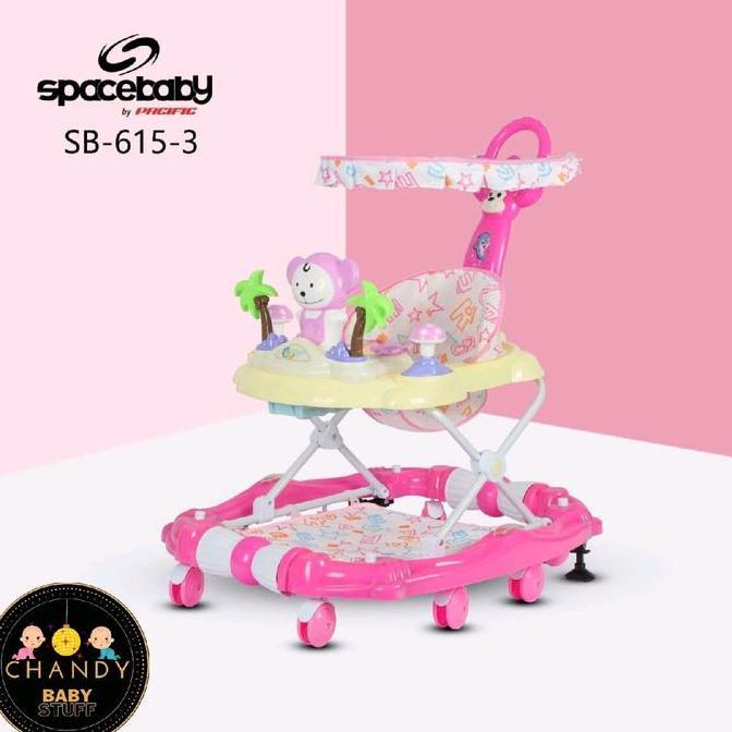 BABY WALKER SPACE BABY SB 615-3 Dudukan Roda