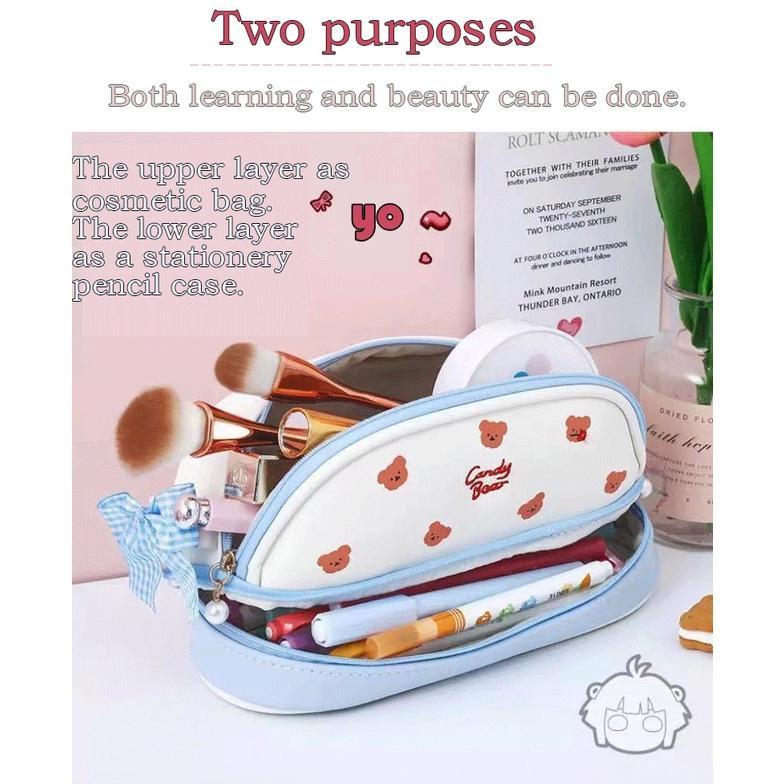 Tempat Pensil Kotak Pensil  Korea Design Pencil Case