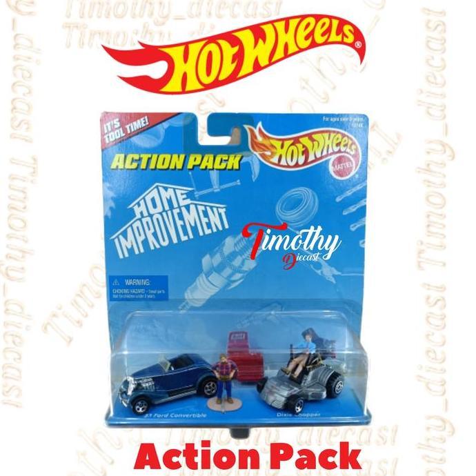 HOT WHEELS ACTION PACK HOME MOVEMENT 33 FORD CONVERTIBLE DIXIE CHOPPER