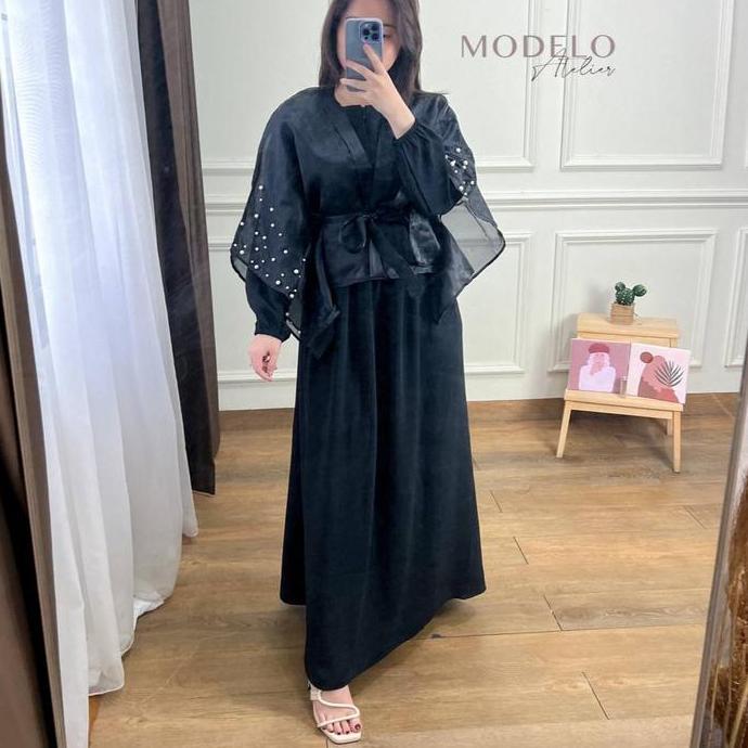 Kelly Luxury Dress | Organza Dress / Dress Kondangan Mewah Murah / Gamis Organza / Gamis Cantik Mewa