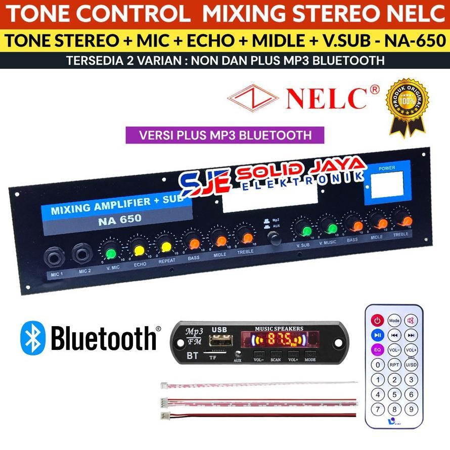 KIT TONE CONTROL AKTIF MUSIK MIXING ACTIVE SUBWOOFER MIC MIC MULTIMEDIA NA-650 N-266 PLUS PANEL UNTU