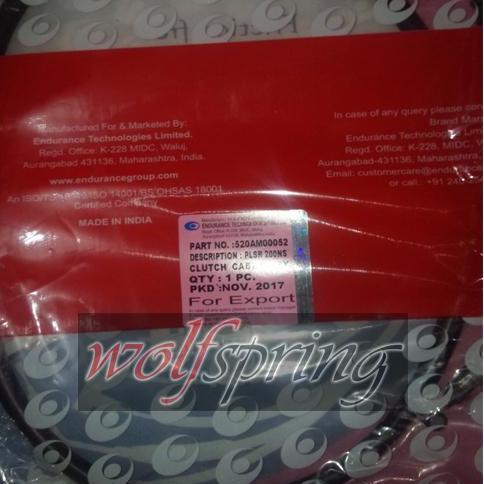Promo Kabel Kopling Kawasaki Bajaj Pulsar 200NS Original Endurance COD