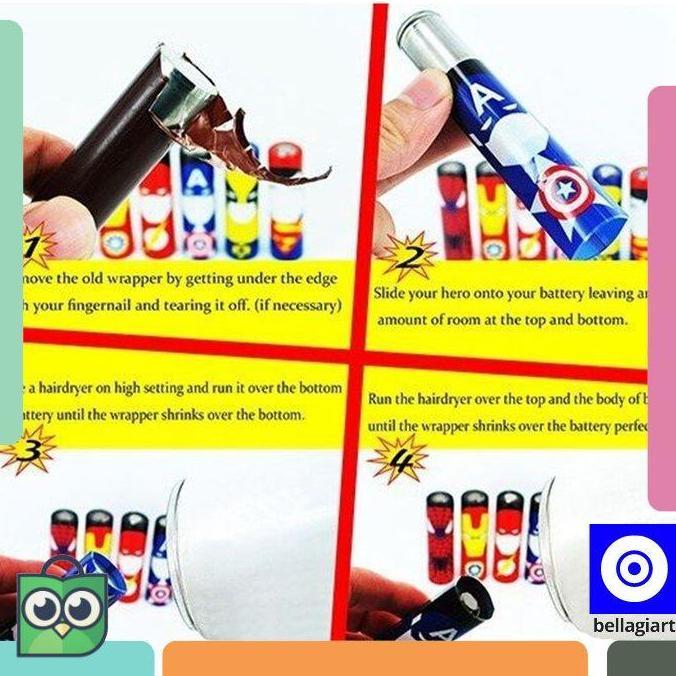 Premium 5Pcs/Pack Battery 18650/20700/21700 Battery Wrap Wrapper Kamjay Promo