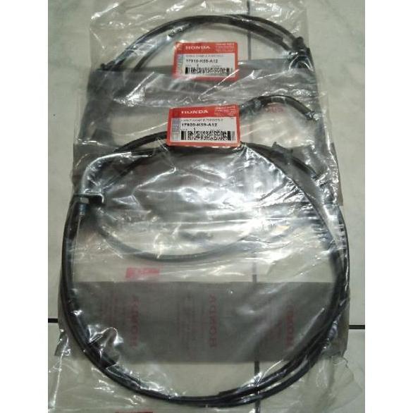 Promo Kabel gas Vario 125 LED,Vario 150led set atas bawah COD