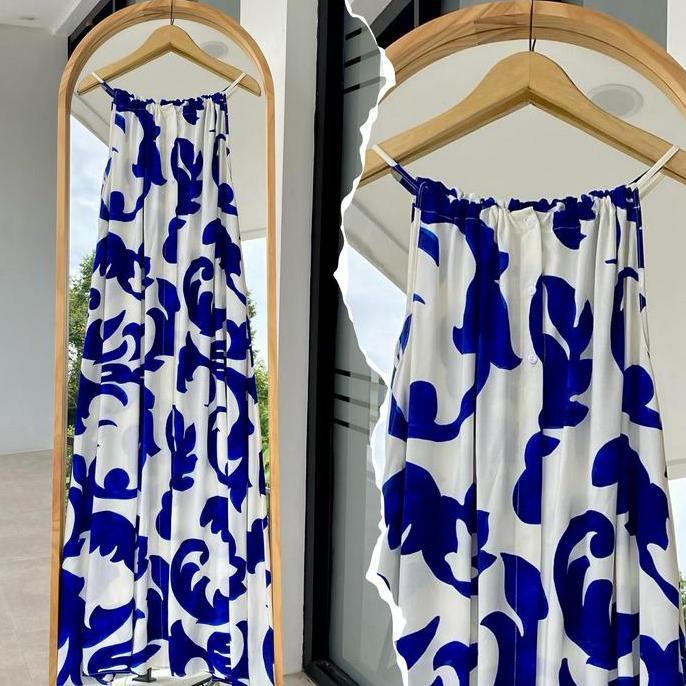 Promo Lily Dress Mimi (panjang 135 cm) Rayon Daster Premium Jumbo Wanita Busui Friendly | Bumil Frie