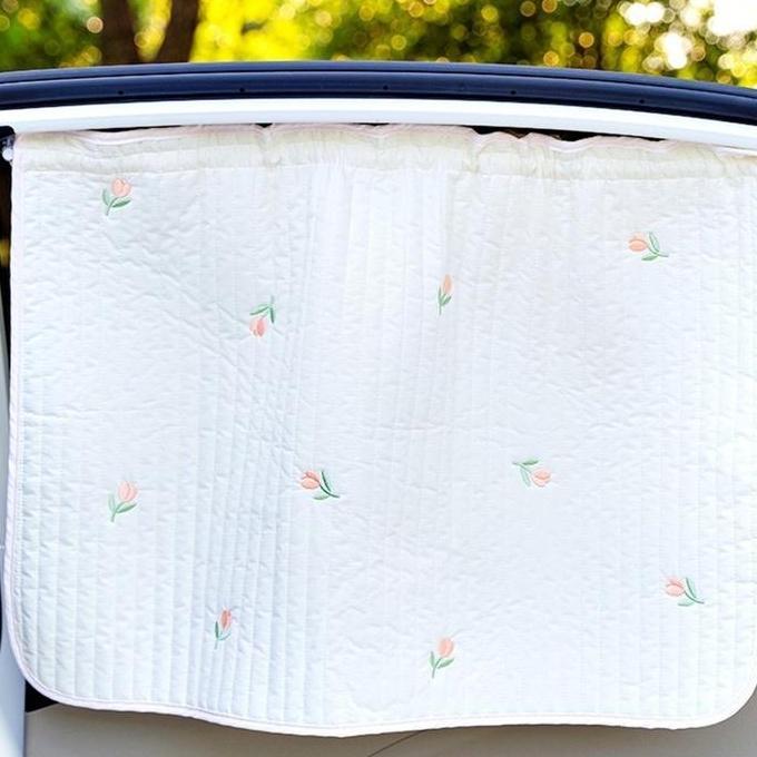 Promo Tirai Mobil Anak Karakter Kartun Lucu dengan Pengisap untuk Jendela Kendaraan, Perlindungan Ma