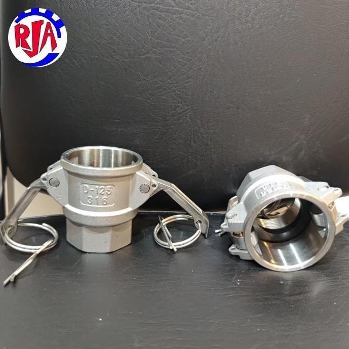 CAMLOCK TYPE D 200 / D 2" STAINLESS STEEL 316