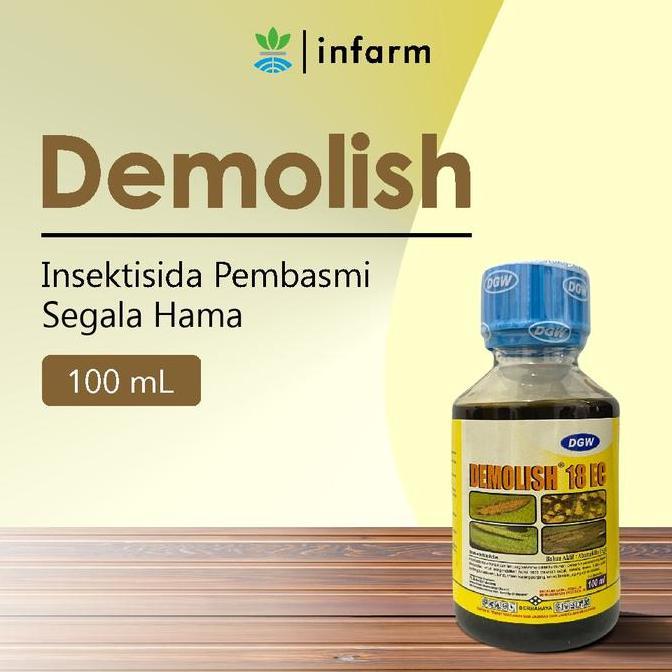 Promo INFARM - Pestisida Demolish 100 ml ZPT Insektisida Pembasmi Hama Tanaman Cabai Bawang Kubis Pa